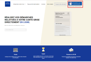 Le bouton pour s’identifier via France Connect entouré. L’identification via France Connect est un gage de confiance supplémentaire sur la fiabilité du site visité.